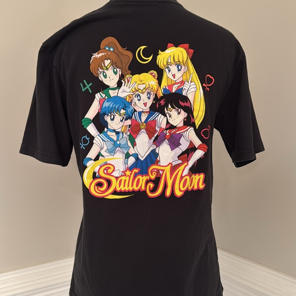 Sailor Moon Edition Vans Black Short Sleeve Tee